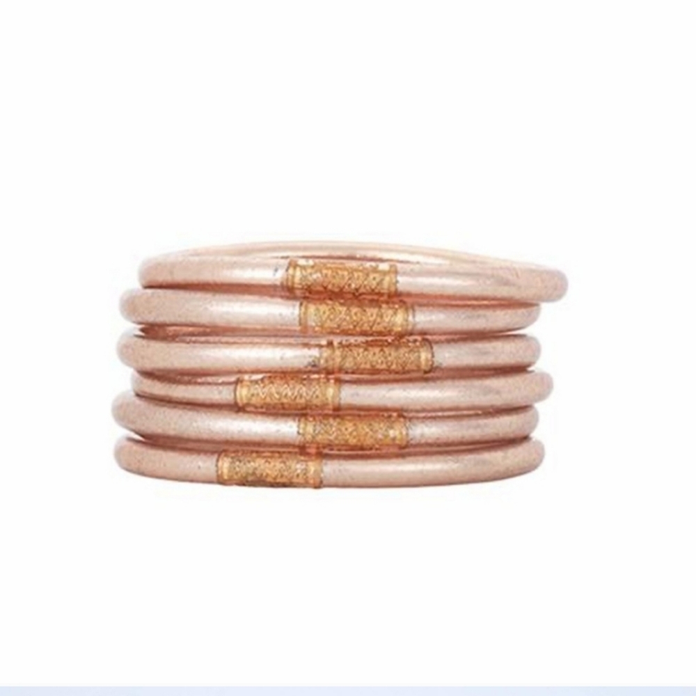 Budhagirl Champaign Bangle Set